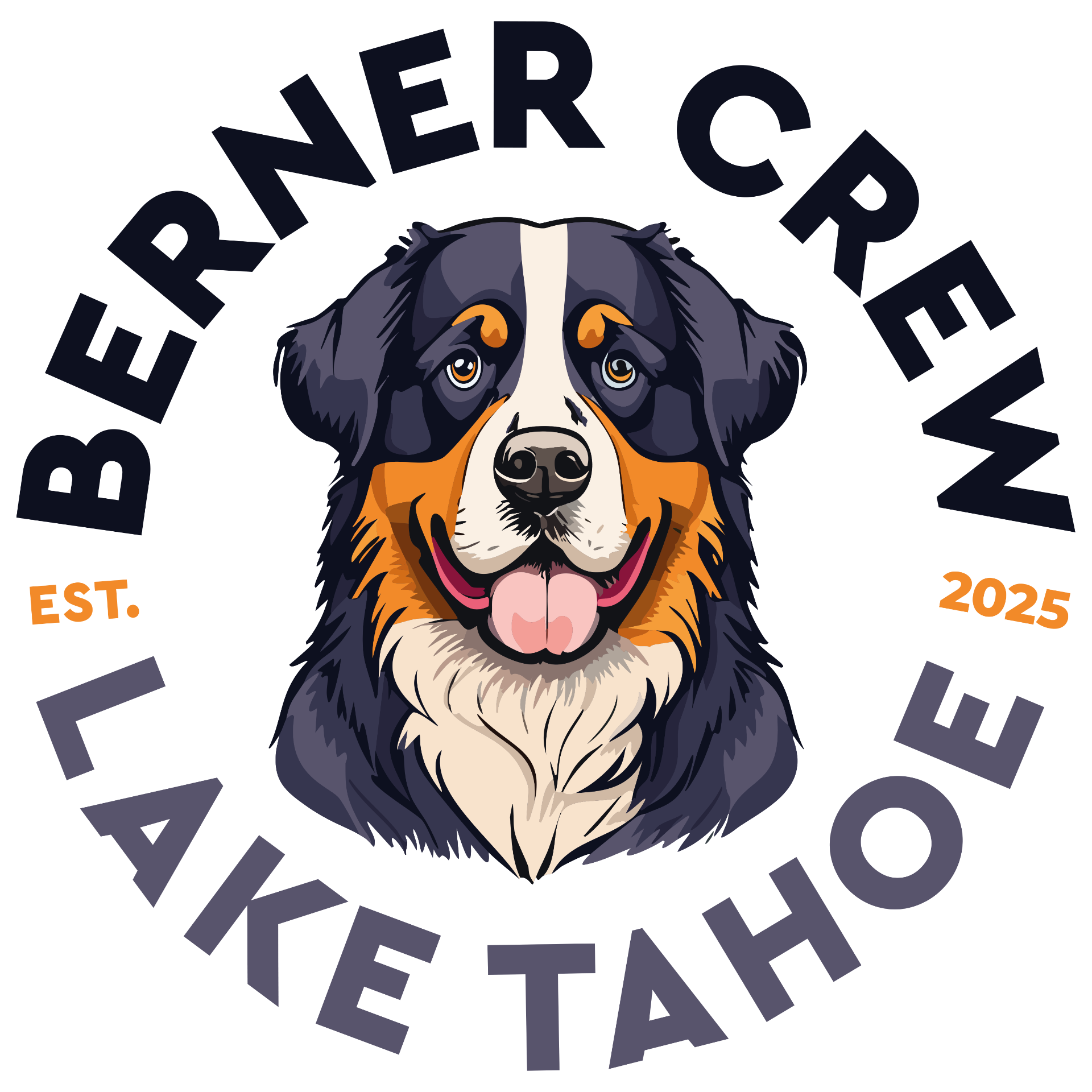 Berner Crew Lake Tahoe logo