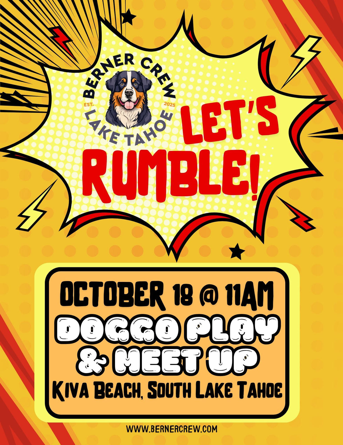 EVENT: Berner Crew Huddle, October 18, 2025, South Lake Tahoe